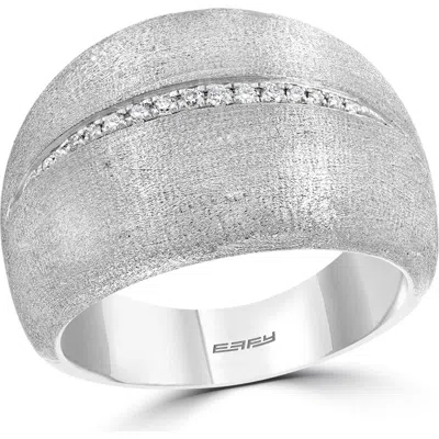 Effy Diamond Pavè Ring In Metallic