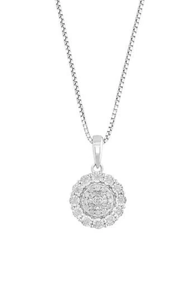 Effy Diamond Pendant Necklace In Purple