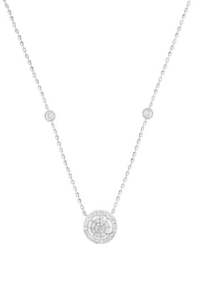 Effy Diamond Pendant Necklace In Metallic