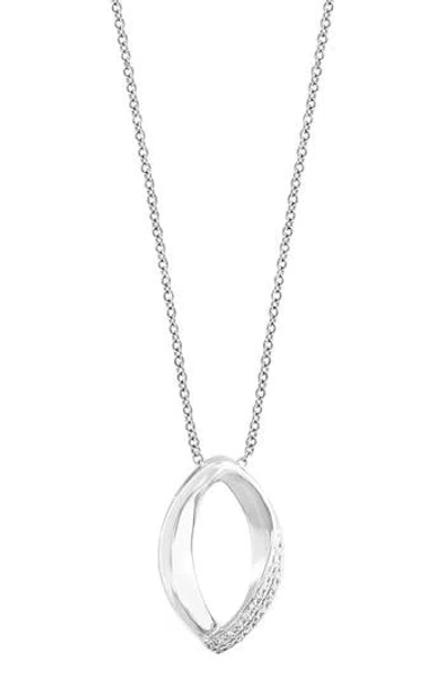 Effy Diamond Pendant Necklace In White