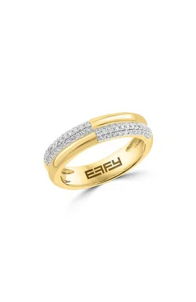 Effy Diamond Stacked Ring In Multi