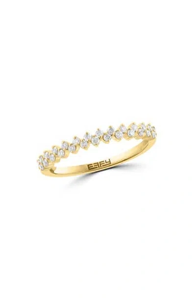 Effy Diamond Stacking Ring In Gold