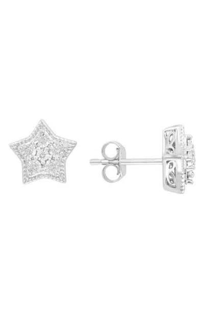 Effy Diamond Star Earrings In Metallic