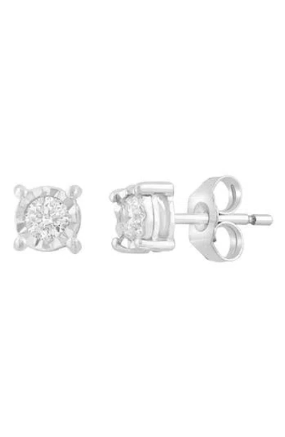 Effy Diamond Stud Earrings In Pink