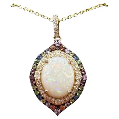 Pre-owned Effy Disney China 24k Gold Little Apple Charms Necklace Jewelry Set W/ Box And Papers In Multi