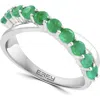 Effy Emerald Stacking Ring In Neutral