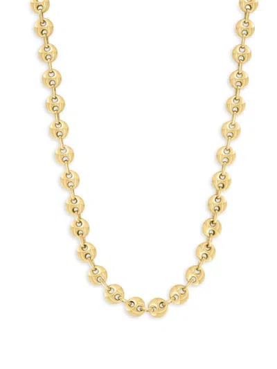 Effy Eny Women's 14k-gold-plated Sterling Silver Beaded Necklace In Yellow Gold