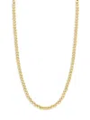 Effy Eny Women's 14k Goldplated Sterling Silver Beaded Necklace In Silver