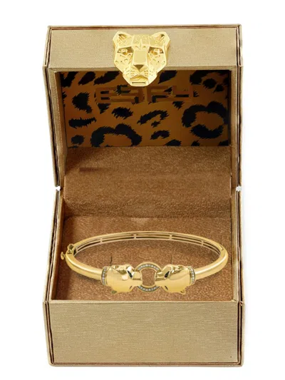 Effy Eny Women's 14k Yellow Goldplated Sterling Silver, Diamond & Tsavorite Bracelet In Goldtone