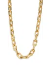 Effy Eny Women's 14k Goldplated Sterling Silver Link Chain Necklace/18" In Silver