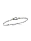 Effy Eny Women's 18k Yellow Gold & Sterling Silver Engraved Bangle Bracelet In Silver