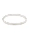 Effy Eny Women's Eny 925 Sterling Silver & 0.21 Tcw Diamond Bangle Bracelet In Silver