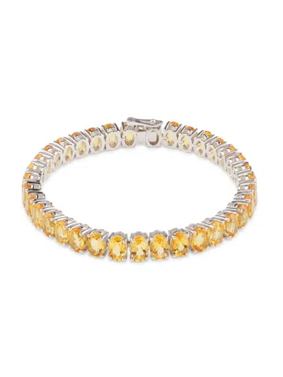 Effy Eny Women's Eny Sterling Silver & 24.94 Tcw Citrine Bracelet