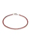 Effy Eny Women's Eny Sterling Silver & 5.65 Tcw Garnet Tennis Bracelet In Silver