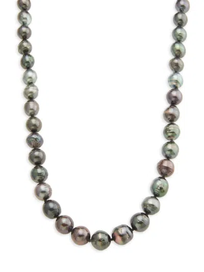 Effy Eny Women's Eny Sterling Silver Baroque Tahitian Pearl Necklace