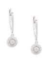 Effy Eny Women's Sterling Silver & 0.23 Tcw Diamond Drop Earrings In Silver
