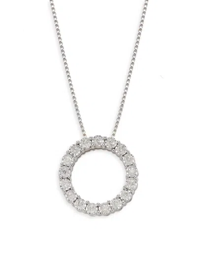 Effy Eny Women's Sterling Silver & 0.24 Tcw Diamond Necklace