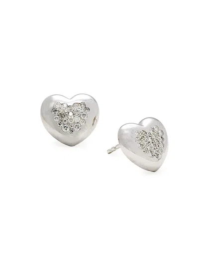 Effy Eny Women's Sterling Silver & 0.35 Tcw Diamond Stud Earrings