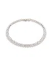 Effy Eny Women's Sterling Silver & 0.48 Tcw Diamond Triple-row Tennis Bracelet In Silver