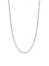 Effy Eny Women's Sterling Silver & 0.98 Tcw Diamond Necklace In Silver