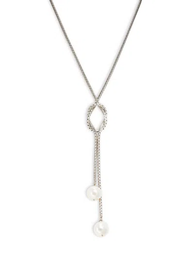 Effy Eny Women's Sterling Silver & 11mm Freshwater Pearl Lariat Necklace