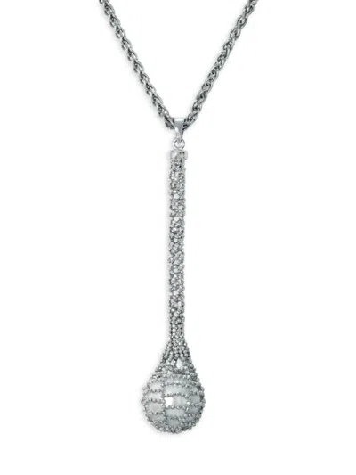 Effy Eny Women's Sterling Silver & 12mm Freshwater Pearl Lariat Necklace