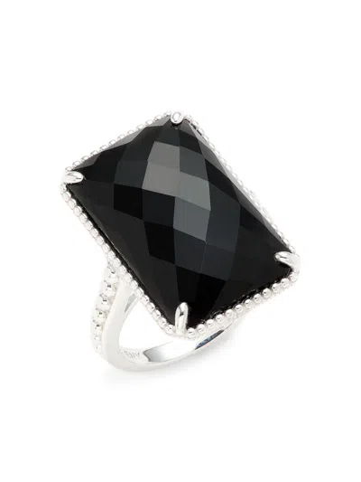 Effy Eny Women's Sterling Silver & Black Onyx Ring