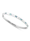 Effy Eny Women's Sterling Silver & London Blue Topaz Bangle Bracelet In Silver