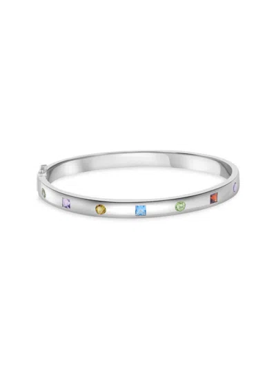 Effy Eny Women's Sterling Silver & Multi Stone Bangle Bracelet