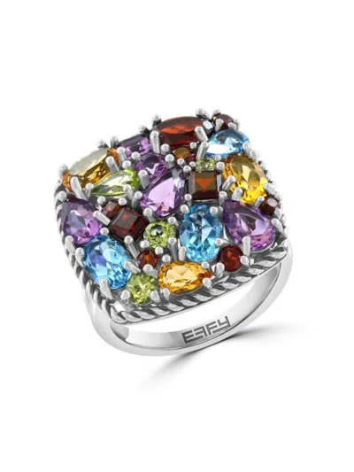 Effy Eny Women's Sterling Silver & Multi-stone Cocktail Ring