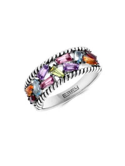 Effy Eny Women's Sterling Silver & Multi Stone Ring