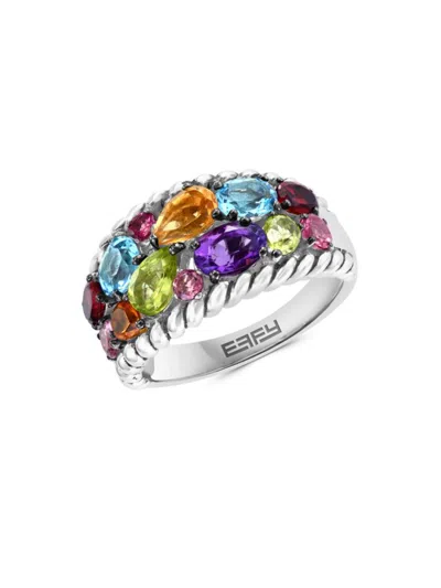 Effy Eny Women's Sterling Silver & Multi Stone Ring