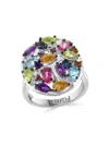 Effy Eny Women's Sterling Silver & Multi Stone Ring In Silver