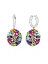 Effy Eny Women's Sterling Silver & Multistone Drop Earrings In Silver