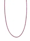 Effy Eny Women's Sterling Silver & Ruby Necklace In Ruby