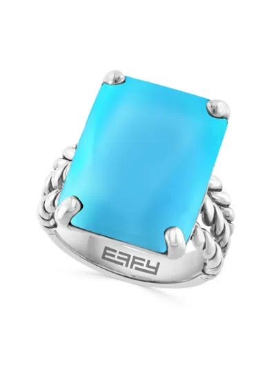 Effy Eny Women's Sterling Silver & Turquoise Ring