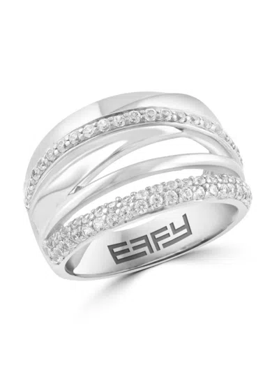 Effy Eny Women's Sterling Silver & Zircon Ring