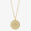 Effy Final Call Womens 1/4 Ct. T.w. Natural Diamond 14k Gold 18 Inch Pendant Necklace In Transparent