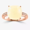 Effy Final Call Womens Genuine Gemstone 14k White/yellow/rose Gold Cushion Cocktail Ring In Multi