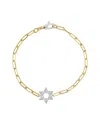 Effy Fine Jewelry 14k 0.18 Ct. Tw. Diamond Bracelet In Gold