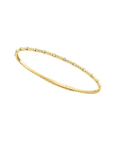 Effy Fine Jewelry 14k 0.19 Ct. Tw. Diamond Bracelet In Gold
