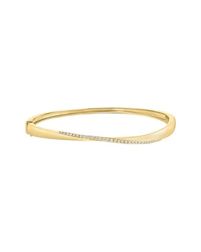 Effy Fine Jewelry 14k 0.27 Ct. Tw. Diamond Bracelet In Transparent