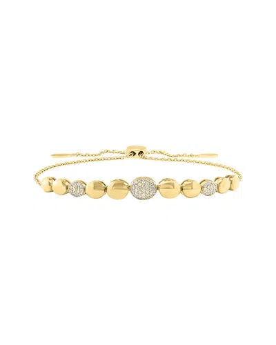Effy Fine Jewelry 14k 0.28 Ct. Tw. Diamond Bracelet In Pink
