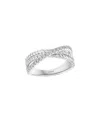 Effy Fine Jewelry 14k 0.29 Ct. Tw. Diamond Ring In Metallic