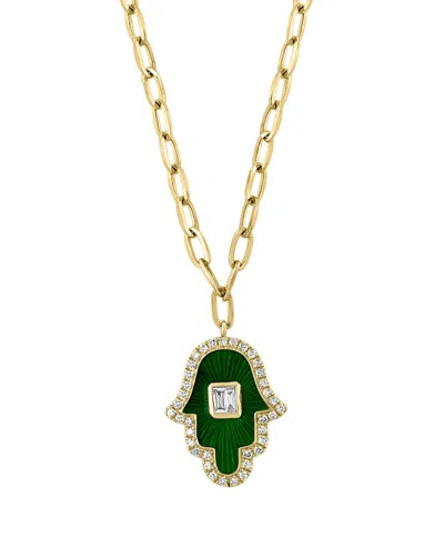 EFFY FINE JEWELRY EFFY FINE JEWELRY 14K 0.38 CT. TW. DIAMOND NECKLACE