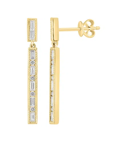 Effy Fine Jewelry 14k 0.40 Ct. Tw. Diamond Earrings In Gold