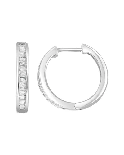 Effy Fine Jewelry 14k 0.47 Ct. Tw. Diamond Earrings In Silver