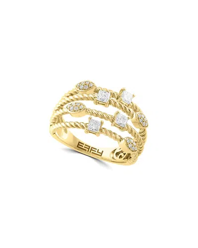Effy Fine Jewelry 14k 0.48 Ct. Tw. Diamond Cz Ring