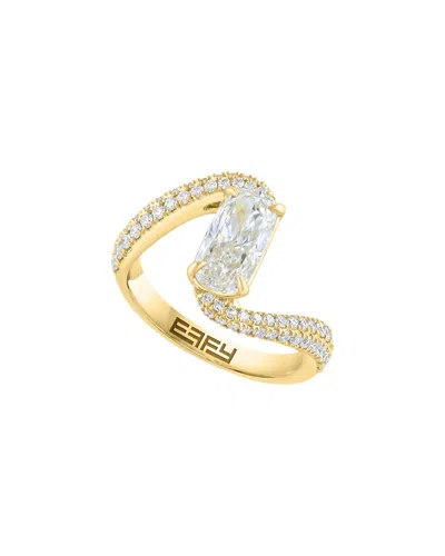 Effy Fine Jewelry 14k 0.49 Ct. Tw. Lab-grown Diamond Ring In Multi