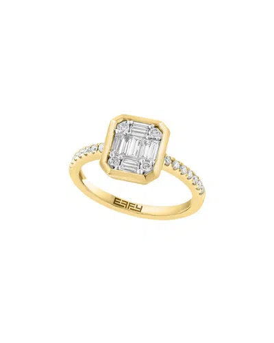 Effy Fine Jewelry 14k 0.53 Ct. Tw. Diamond Ring In Gold